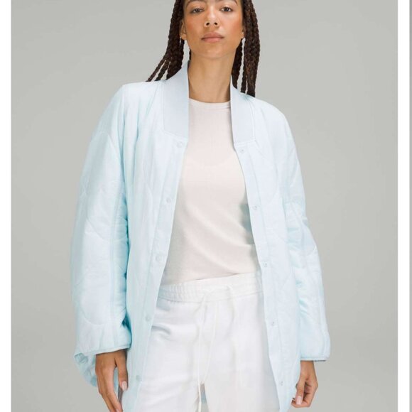 lululemon athletica Jackets & Blazers - NWOT Lululemon Quilted Light Insulation Jacket 12 - Oversized